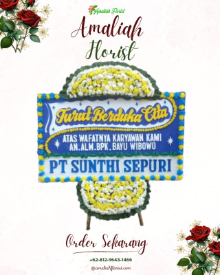 Papan Bunga Duka di Citaman