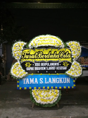 Papan Bunga Duka di Citaman
